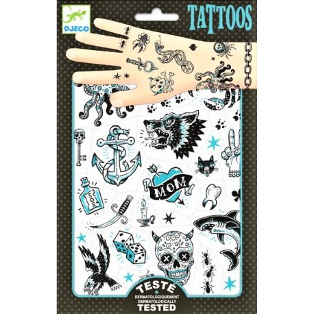 Tatuaggi Djeco - Lato oscuro