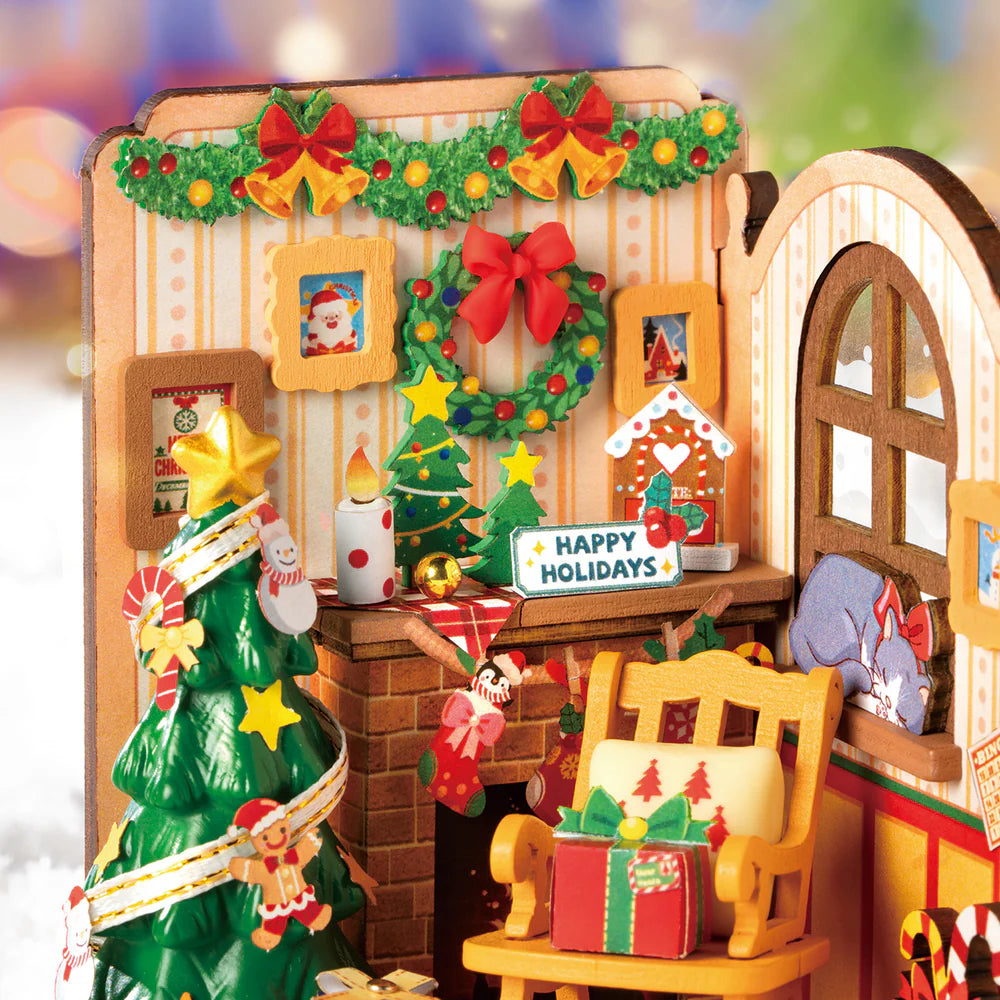 Christmas Fireplace Caminetto - Kit modellismo