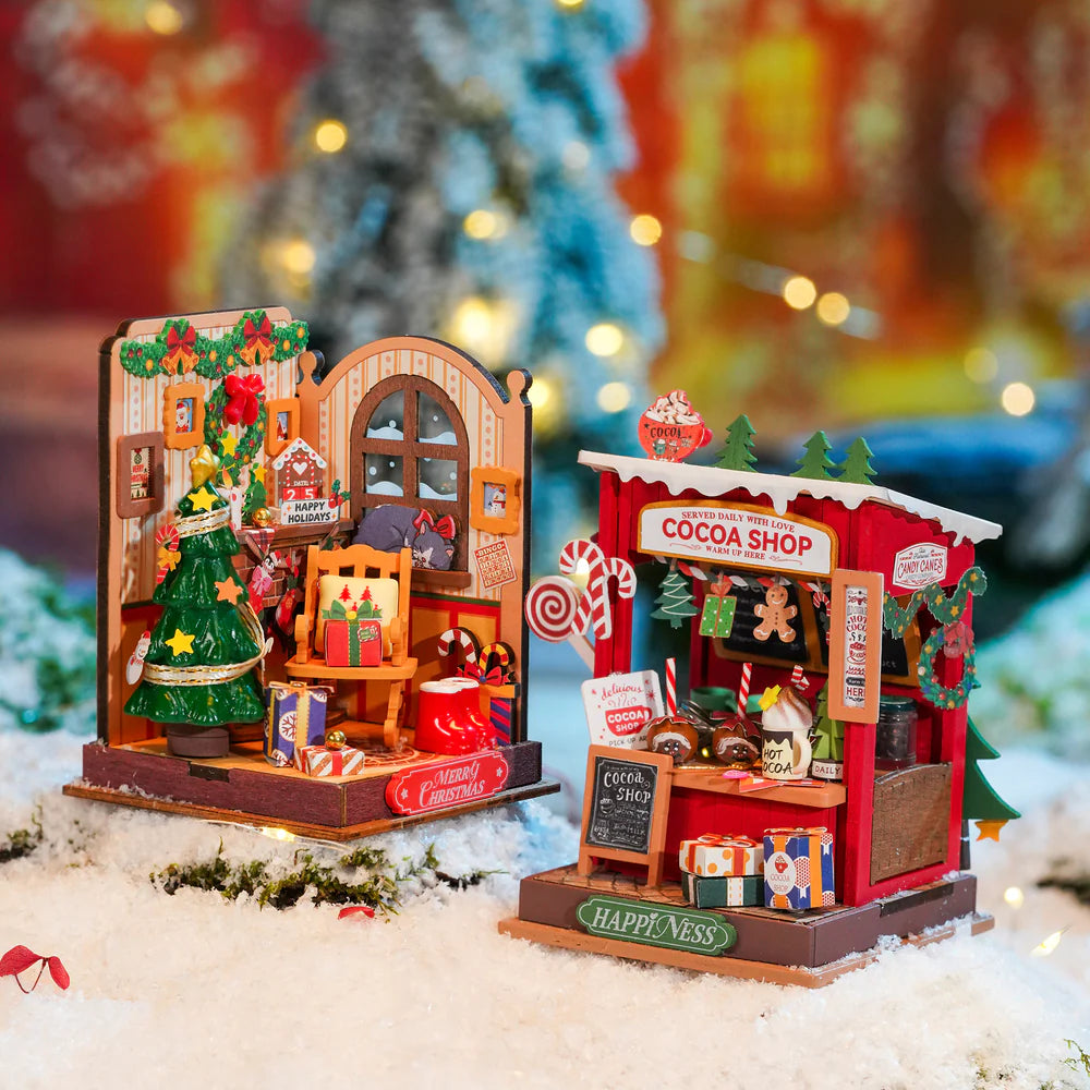 Christmas Fireplace Caminetto - Kit modellismo
