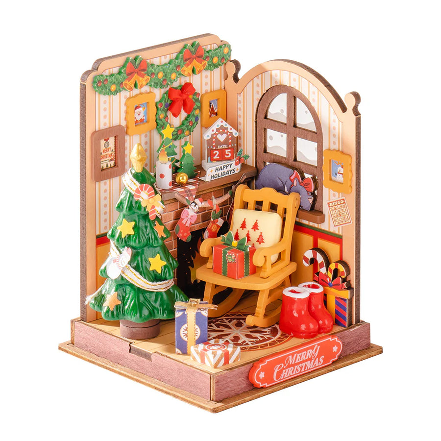 Christmas Fireplace Caminetto - Kit modellismo