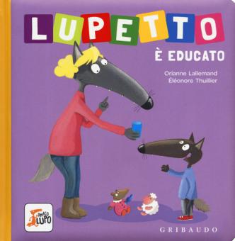 Lupetto è educato. Amico lupo.