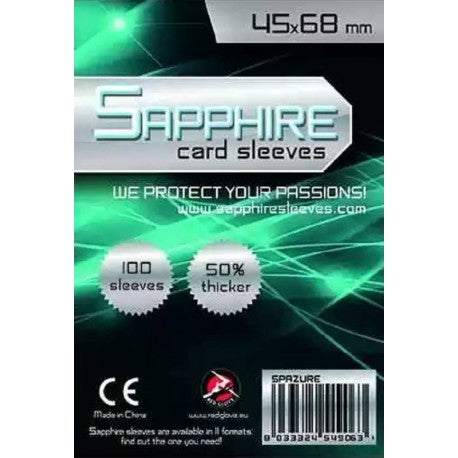 Bustine Sapphire Sleeves - AZURE (45x68mm) 100 pz