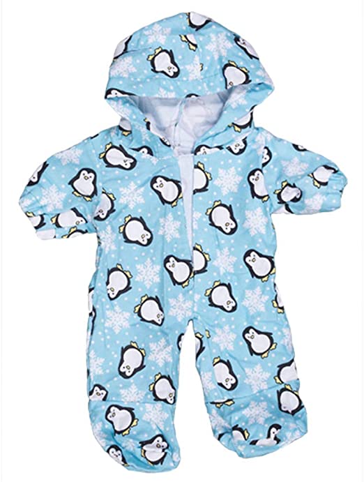 Vestito con pinguini 16"- Teddy Mountain