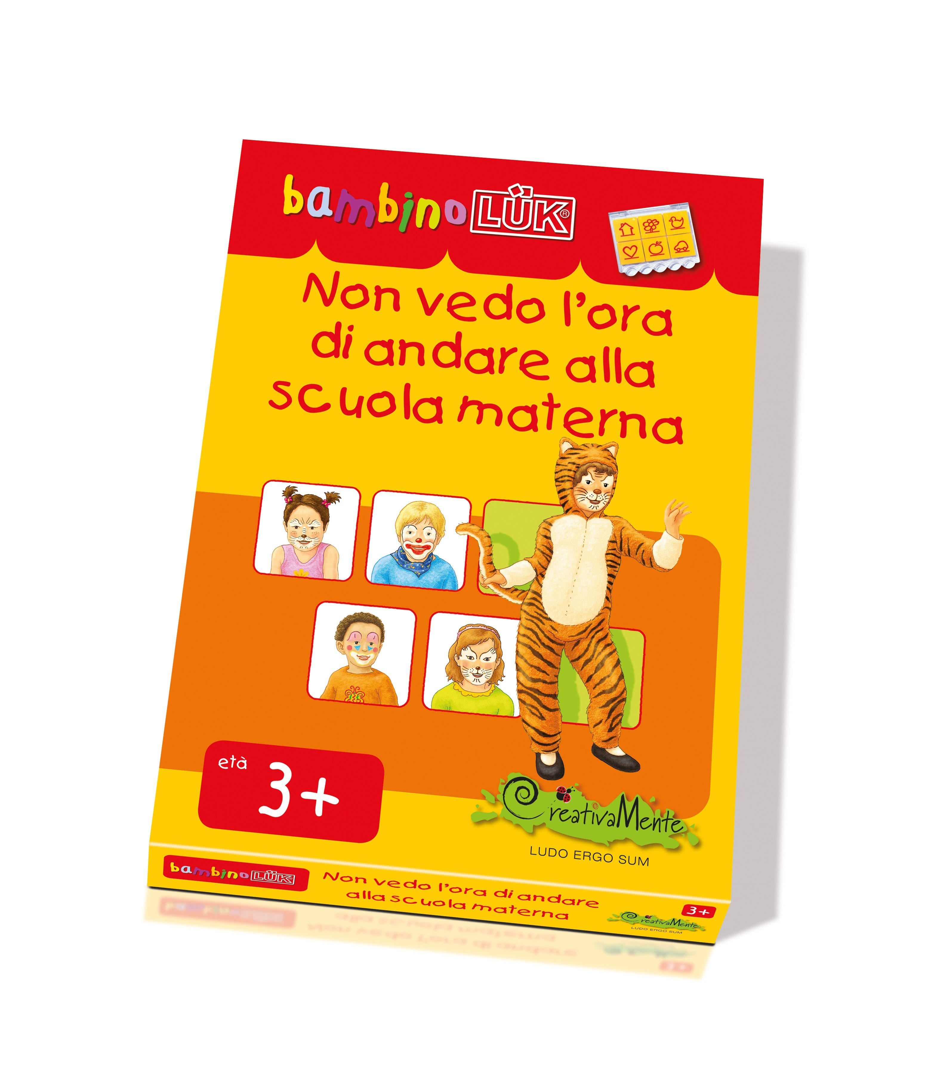 Non vedo l'ora di andare alla scuola materna - Scatola B Luk