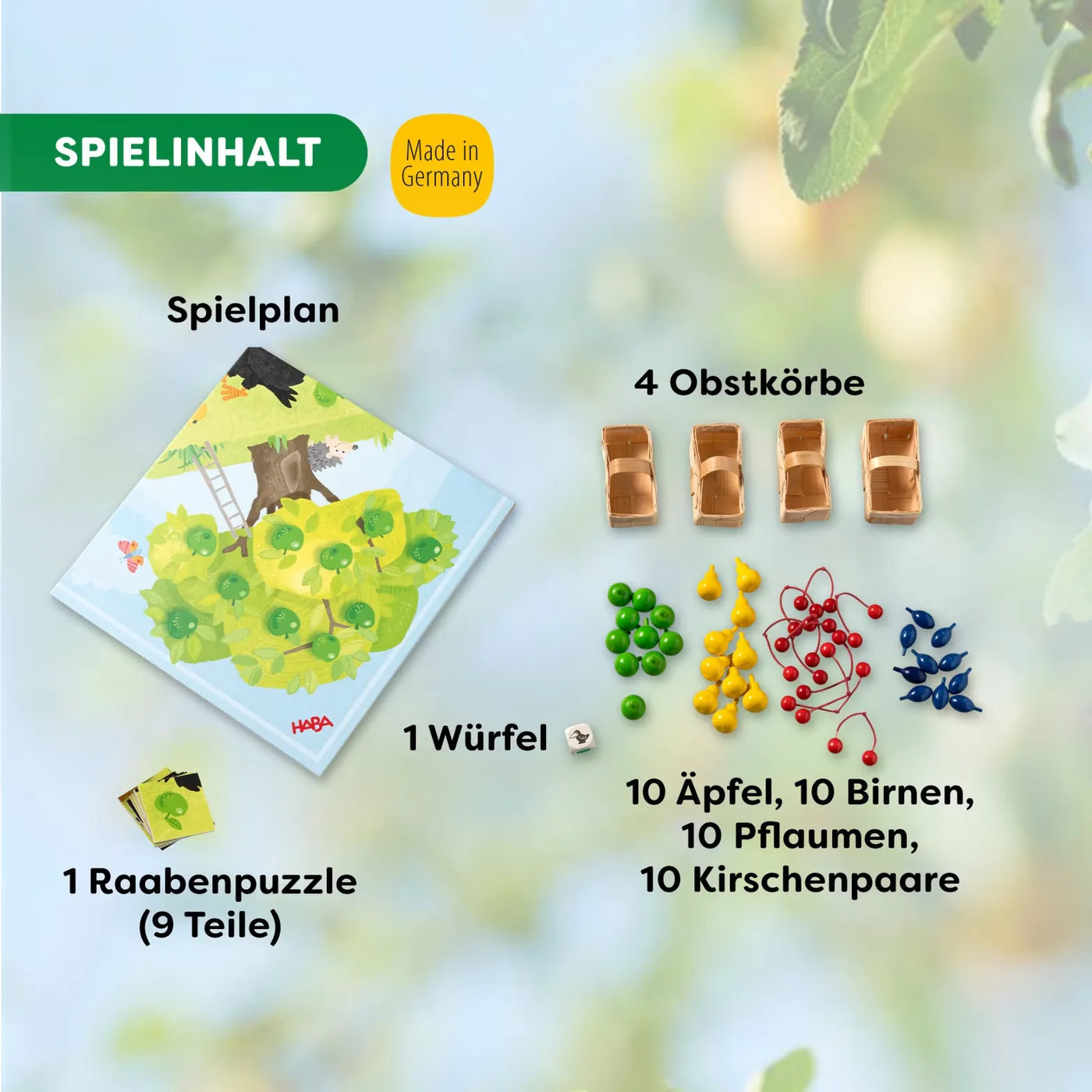 Il Frutteto - Istruzioni in italiano