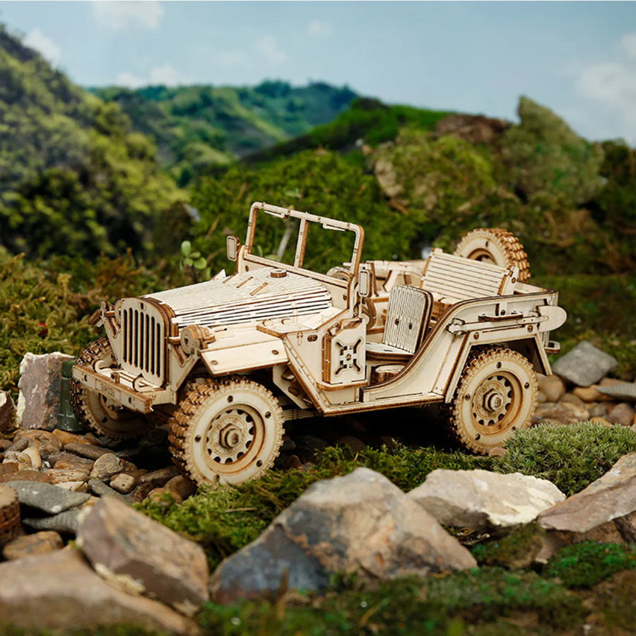 Jeep dell'Esercito - Puzzle 3D