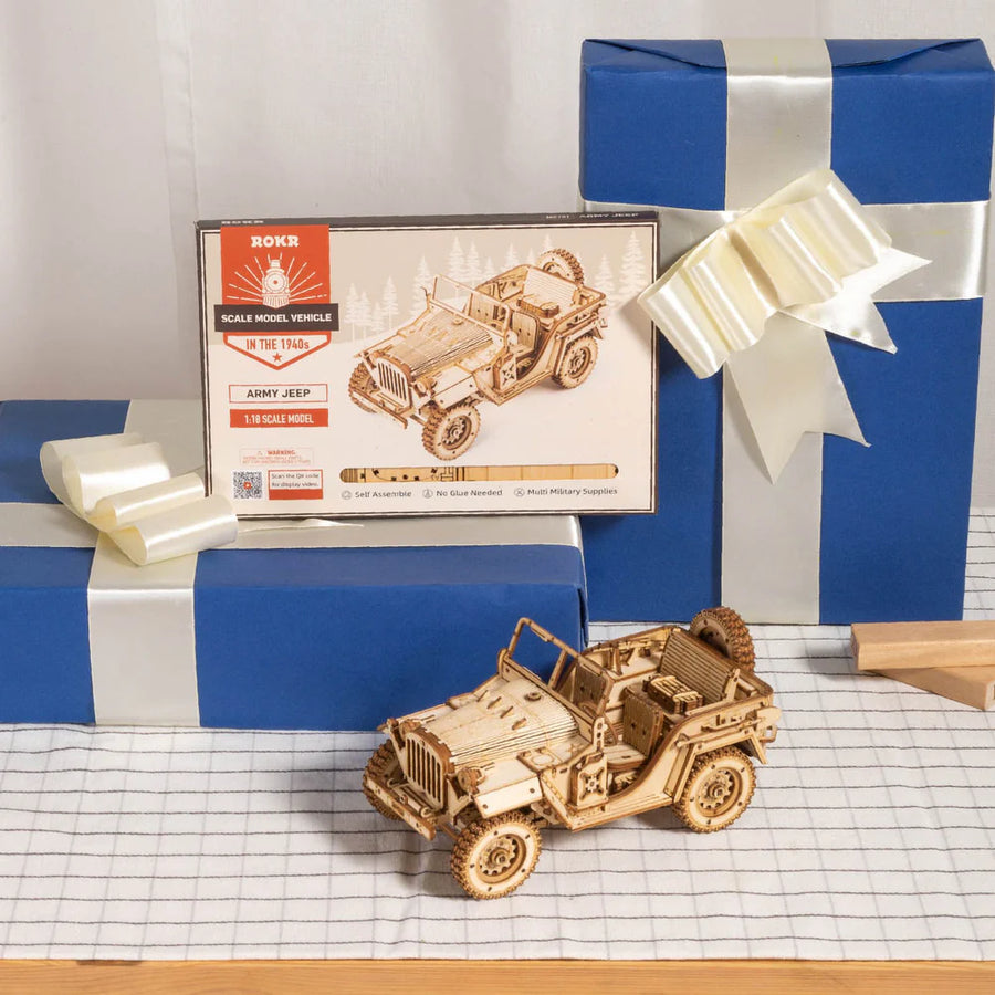 Jeep dell'Esercito - Puzzle 3D