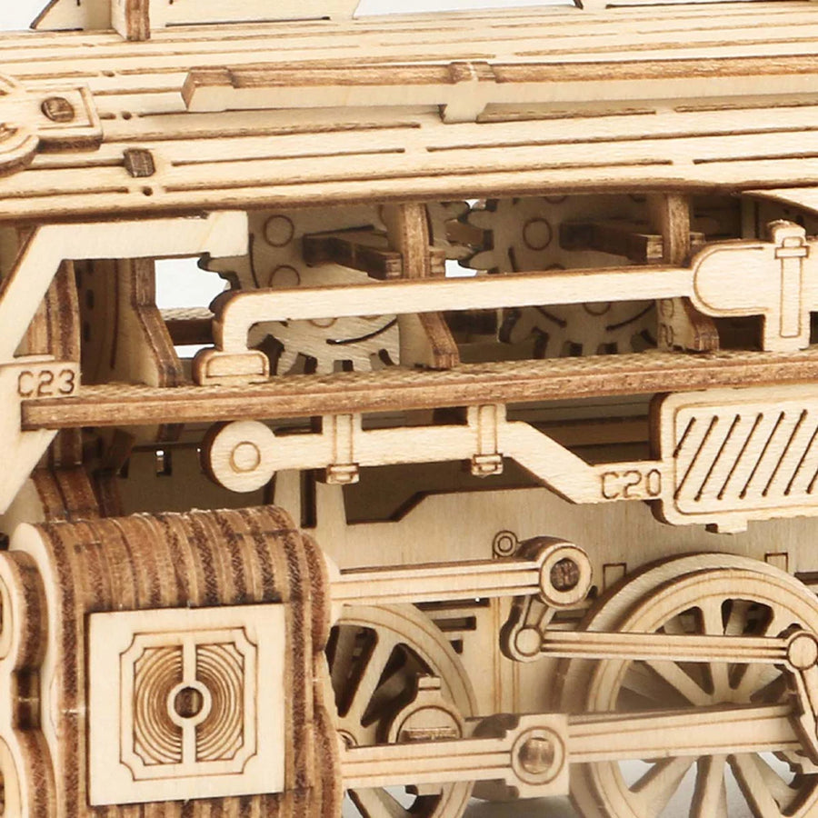 Prime Steam Express "Locomotiva a vapore" - Puzzle legno 3D