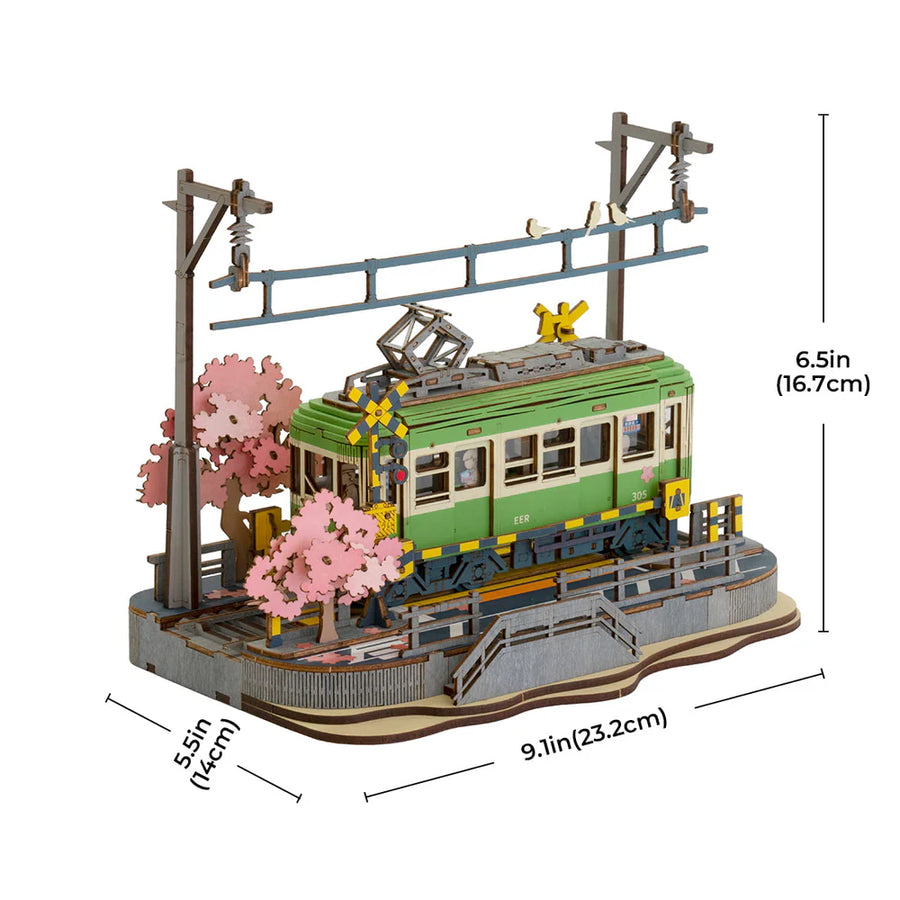 Sakura Journey - Puzzle 3D legno