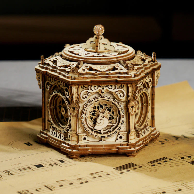 Giardino segreto - Music box- Puzzle 3D