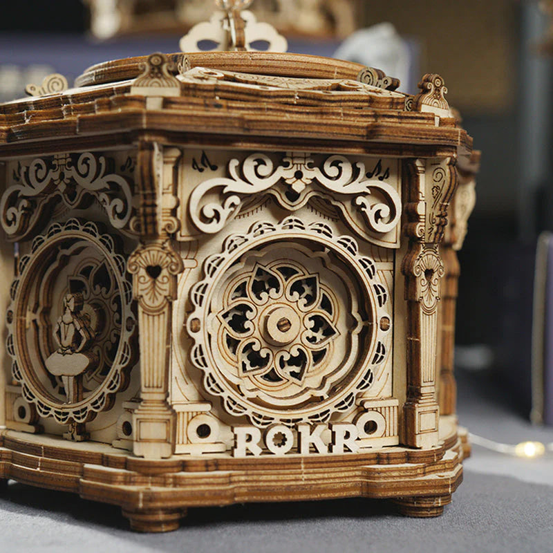 Giardino segreto - Music box- Puzzle 3D