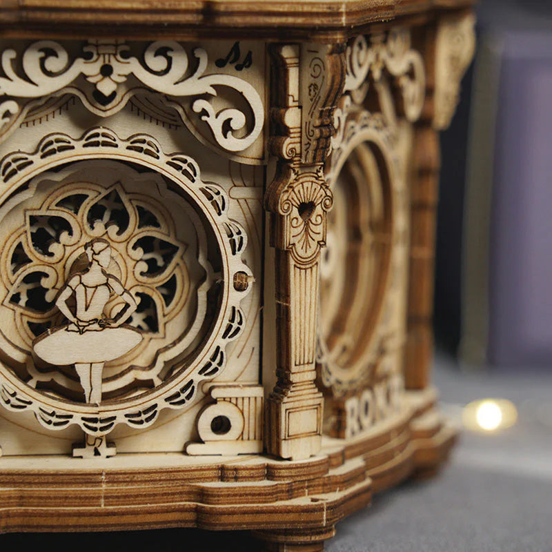 Giardino segreto - Music box- Puzzle 3D