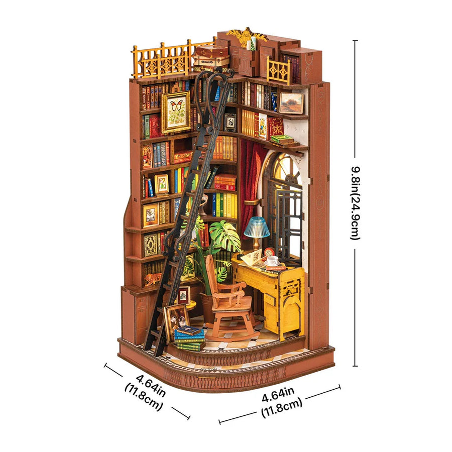 Silent Corner Study Libreria - Reggilibri Kit Modellismo