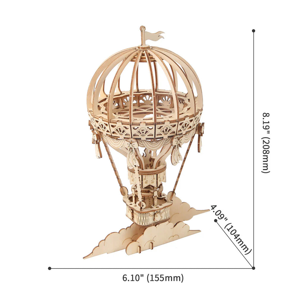 Mongolfiera - Puzzle 3D