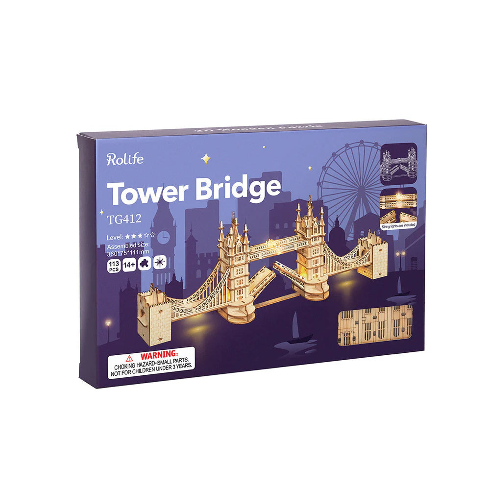 Tower Bridge - Puzzle 3D luminoso