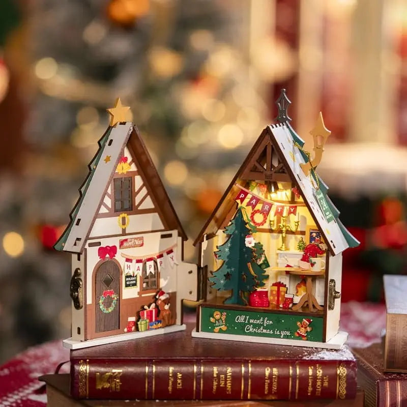 Twinkling Christmas House