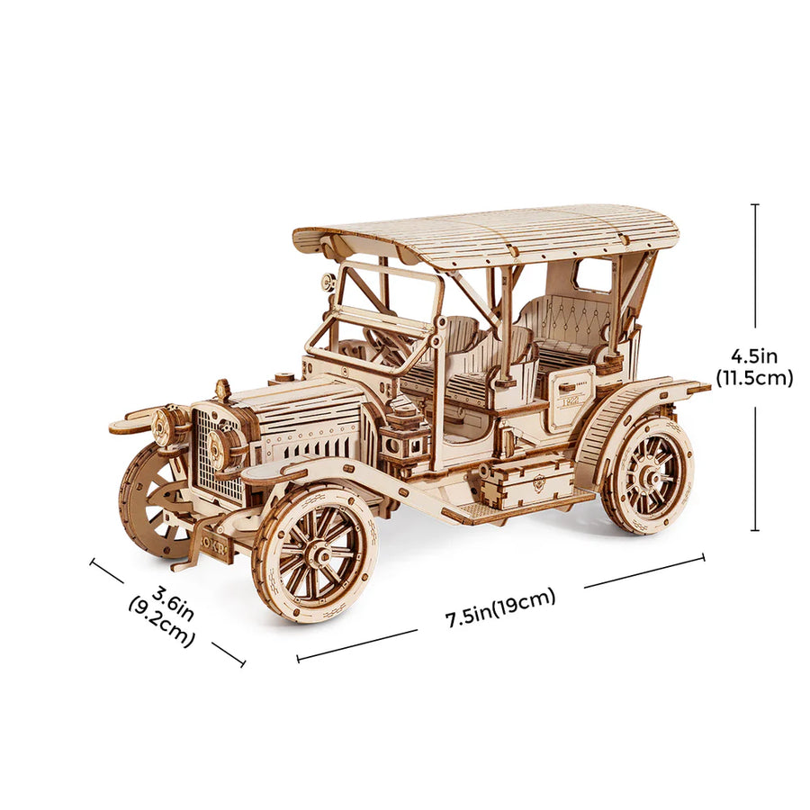 Auto Vintage - Puzzle 3D legno Robotime