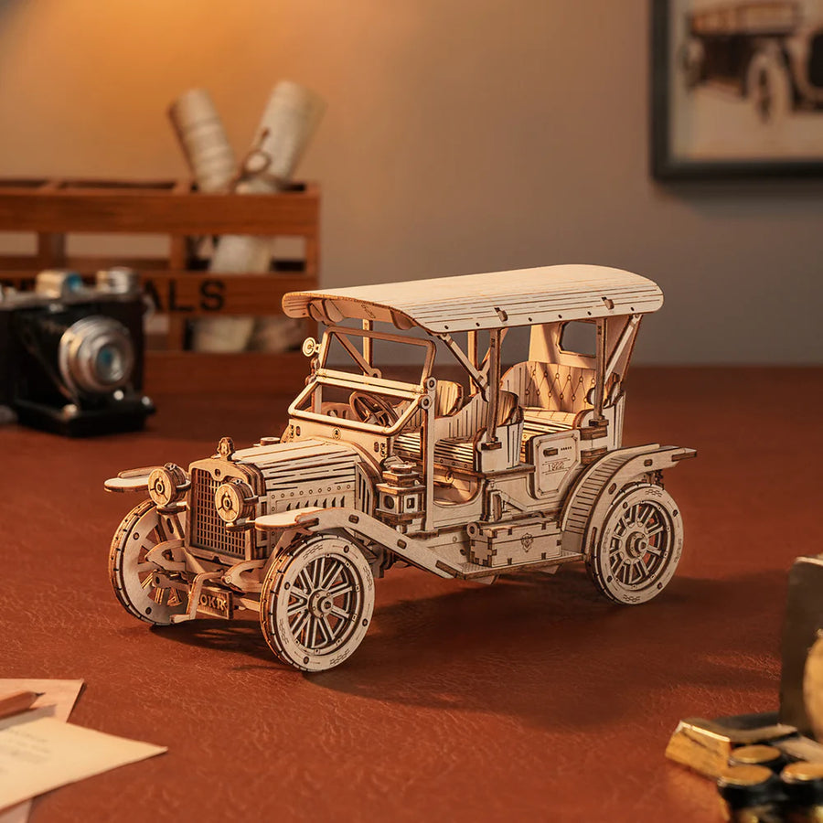 Auto Vintage - Puzzle 3D legno Robotime