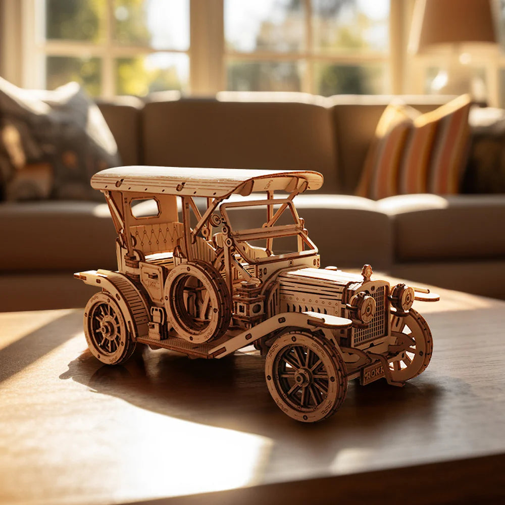 Auto Vintage - Puzzle 3D legno Robotime